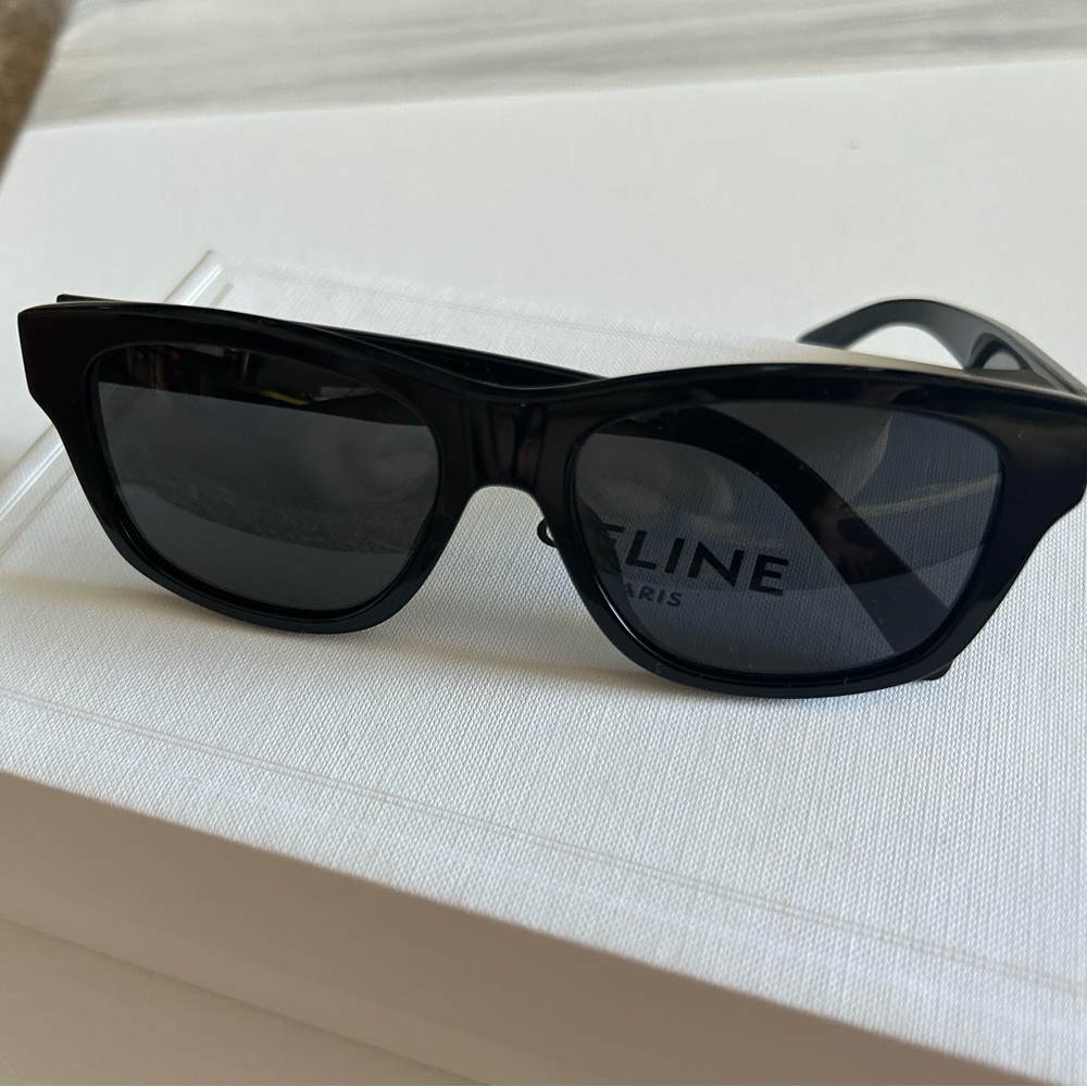 Celine Black Sunglasses NWT - Picture 3 of 6